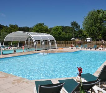 Camping la Mignardière - Destination Châteaux de la Loire - Piscine extérieure